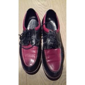 Derbies Sans marque Derbies bordeaux - Couleur 38 - Taille Bordeaux