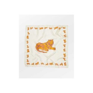 Beck Sondergaard  Echarpe Becksondergaard Tigarea Scarf Ecru
