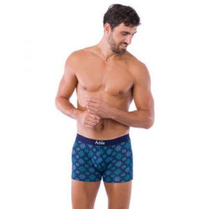 Achile  Pyjamas / Chemises de nuit Pack de 2 boxers en coton bio motifs FLONCONS et uni