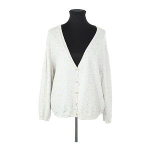 Des Petits Hauts  Gilet Cardigan en coton gris