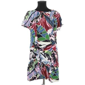 Tara Jarmon  Robe courte Robe en soie multicolore