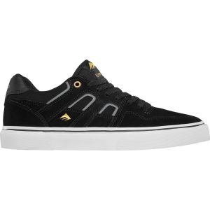 Emerica  Chaussures de Skate TILT G6 VULC BLACK WHITE GOLD