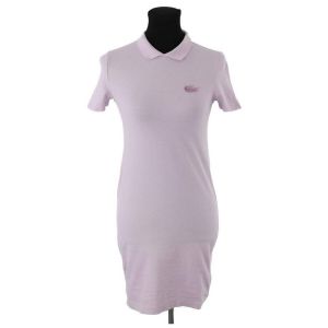 Lacoste  Robe courte Robe en coton violette