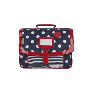 Tann's  Cartable Cartable 35  Charlotte Ref 35217 Bleu 35*27*14.5 cm