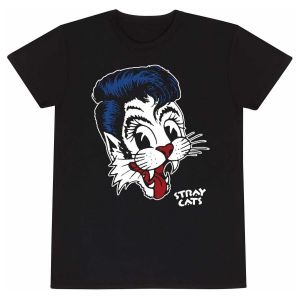 Stray Cats  T-shirt Big Blue