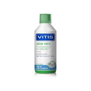 Vitis  Accessoires corps Bain De Bouche Aloe Vera Promo 400+100 En Cadeau
