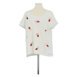 Des Petits Hauts  T-shirt T-shirt en coton blanc