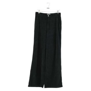 Chloe Stora  Pantalon Pantalon large en coton vert
