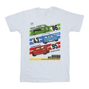 T-shirt enfant Disney Cars Piston Cup Champions - Couleur 12 ans,3 / 4 ans,5 / 6 ans,7 / 8 ans,9 / 10 ans - Taille Blanc