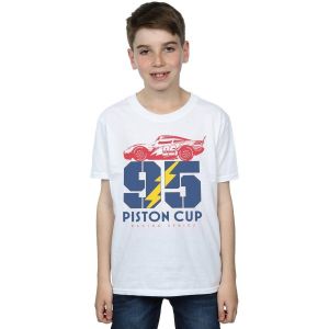 T-shirt enfant Disney Cars Piston Cup 95 - Couleur 12 ans,5 / 6 ans,7 / 8 ans,9 / 10 ans - Taille Blanc