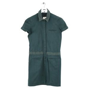 Vanessa Bruno  Robe courte Robe en coton verte