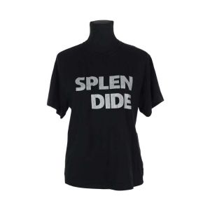 Plume  T-shirt T-shirt en coton noir