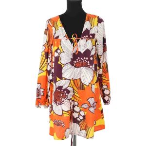 Antik Batik  Robe courte Robe en coton multicolore
