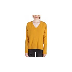 Kaporal  Pull Pull Femme Coupe Loose XERO Jaune Moutarde