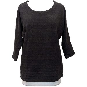 Jacqueline Riu  Pull Pull/Gilet  Taille 38 / M Noir