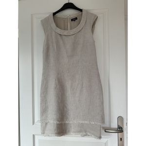 Caroll  Robe courte Robe en lin