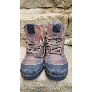 Pataugas  Baskets montantes Pataugas Originale Tartan Marron