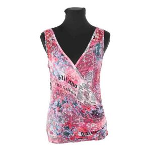 John Galliano  Blouses Top sans manche