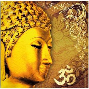 Sud Trading  Tableaux, toiles Cadre carré en toile Bouddha