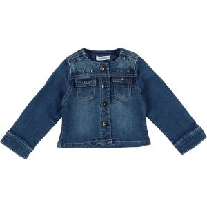 3 Pommes  Veste enfant Veste jean bleu