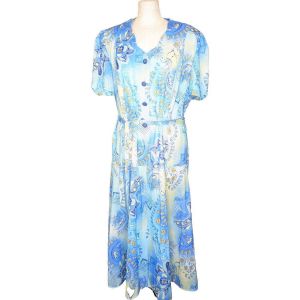 Afibel  Robe Robe  Taille 50 / 4XL Bleu