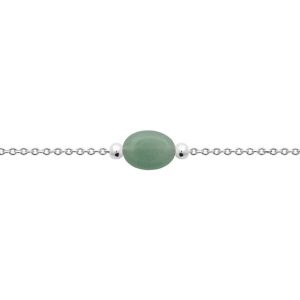 Brillaxis  Bracelets Bracelet  argent quartzite verte