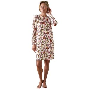 Daxon  Robe courte by  - Chemise de nuit maille polaire douce