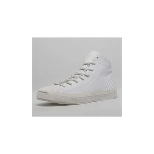 Baskets Converse JACK PURCELL MID QUILT MOTO - Couleur 40 1/2 - Taille Blanc