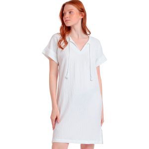 Admas  Robe Robe estivale manches courtes Linen Style