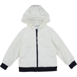 Jacadi  Manteau enfant Blouson l&eacute;ger blanc cass&eacute;