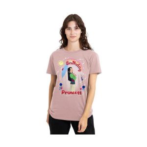 Mulan  T-shirt Birthday Princess And Her Lucky Cricket