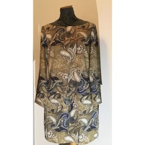 Sisley  Robe ROBE SISLEY MANCHES LONGUES