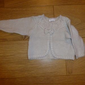 Absorba  Gilet enfant Veste grise - 9 mois - Absorba