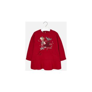 Mayoral  Robe enfant robe fille patineuse rouge