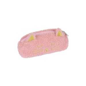 Oberthur  Cartable Trousse  Cute - Chat - Rose