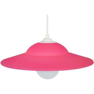 Tosel  Lustres, suspensions et plafonniers Suspension dôme métal rose