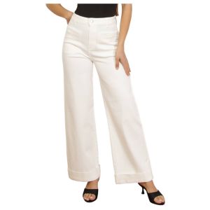 La Modeuse  Jeans larges Jeans pour femme - Blanc -