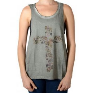 Eleven Paris  T-shirt Debardeur Drape W Deep Dye Wind