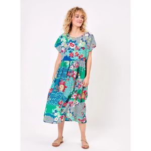 La Fiancee Du Mekong  Robe Robe midi évasée fluide SAGAR