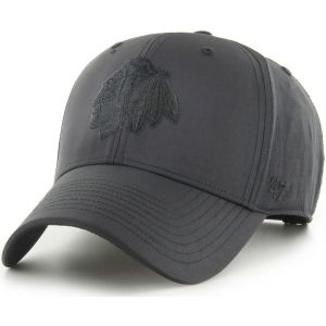 '47 Brand  Casquette 47 CAP NHL CHICAGO BLACKHAWKS BRRR TT SNAP MVP BLACK