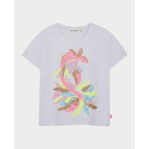 Billieblush  T-shirt enfant T-shirt Jersey Paillettes Coupe Confort