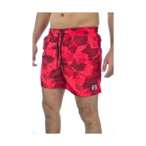 Maillots de bain Kaporal Short De Bain Homme RULL Rouge Camouflage - Couleur EU S - Taille multicolor