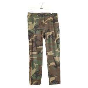 Essentiel  Pantalon Pantalon droit en coton kaki