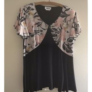 Blouses Afibel Haut évasé - Couleur FR 48 - Taille Noir