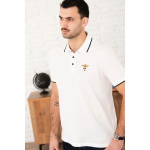 Aeronautica Militare  Polo PO1308P82 73062 OFF WHITE