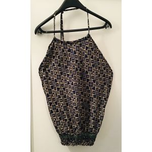 Promod  Blouses Dos nu bleu et beige