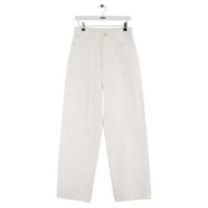 Vanessa Bruno  Jeans flare / larges Jean droit en coton blanc