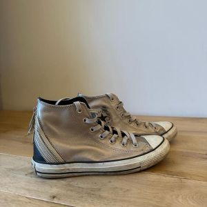 Converse  Baskets montantes Converse montantes en cuir doré