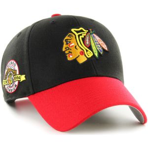 '47 Brand  Casquette 47 NHL CAP CHICAGO BLACKHAWKS SURE SHOT TT SNAPBACK MVP BLK