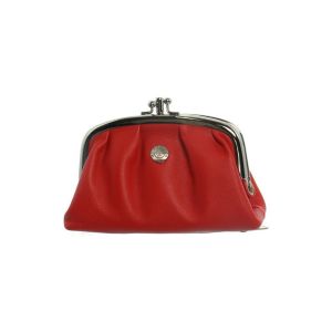 Hexagona  Porte-monnaie Porte-monnaie  en cuir Ref 32009 Rouge 14*9*4